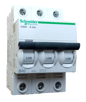 автомат шнайдер трехфазный 40А